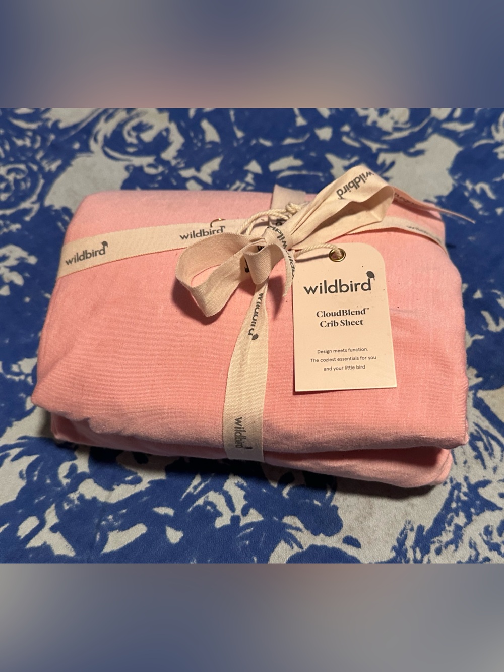 WildBird CloudBlend Crib Sheet brand new with tags and packaging MSRP $38